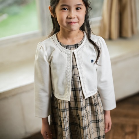 キッズ　フォーマルボレロ（100～120cm・POLO BCS）