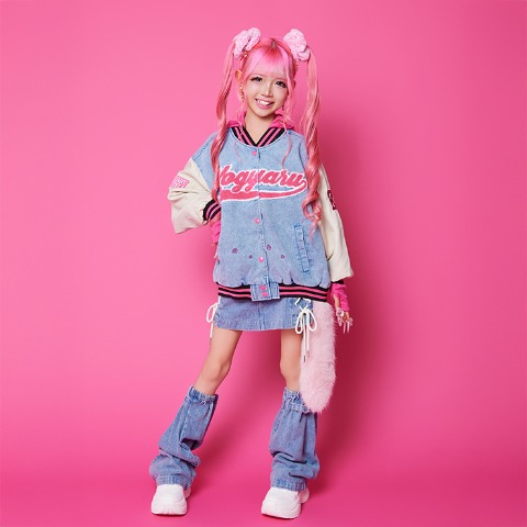 ジュニア　レッグウォーマー付きスカパン（130～160cm・KOGYARU）