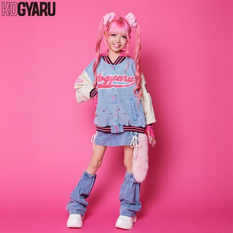 ジュニア　レッグウォーマー付きスカパン（130～160cm・KOGYARU）