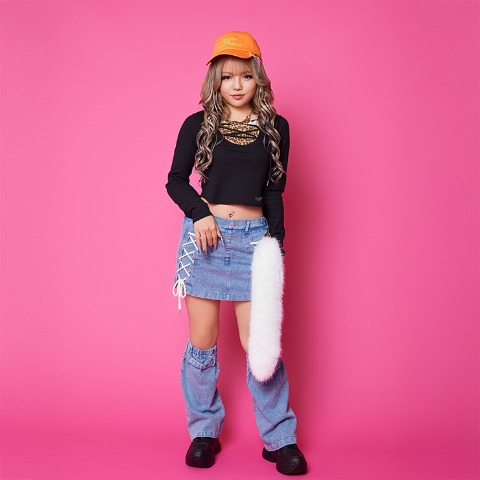 ジュニア　レッグウォーマー付きスカパン（130～160cm・KOGYARU）