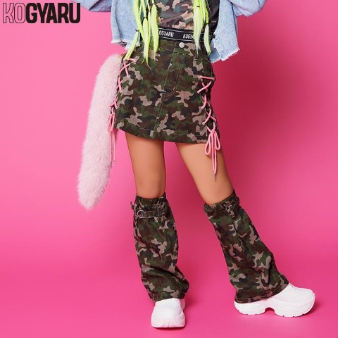 ジュニア　レッグウォーマー付きスカパン（130～160cm・KOGYARU）