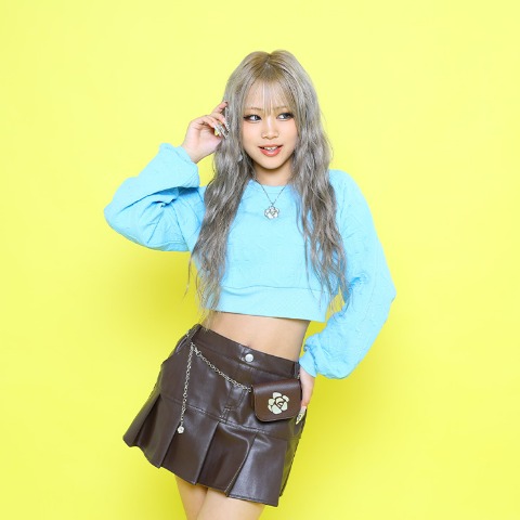 ジュニア　スカート（130～160cm・ROSE FAN FAN）