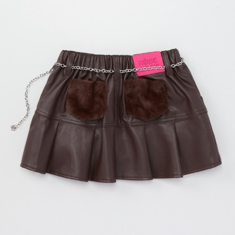 ジュニア　スカート（130～160cm・ROSE FAN FAN）