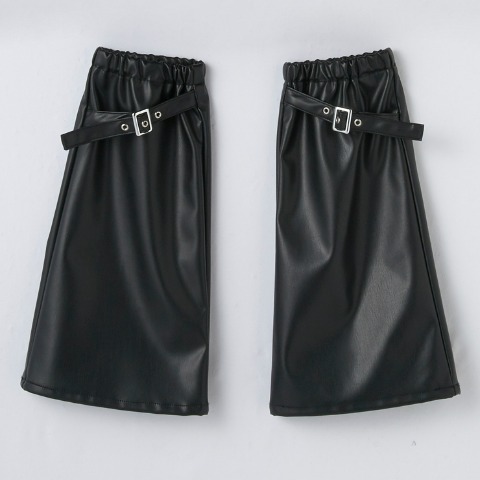 ジュニア　スカート+レッグカバー（130～150cm・CRYSTAL WAVE）