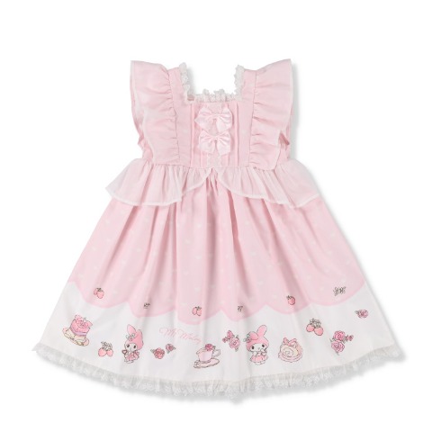 ジュニア　ドレスワンピース（130cm・サンリオキャラクターズ）