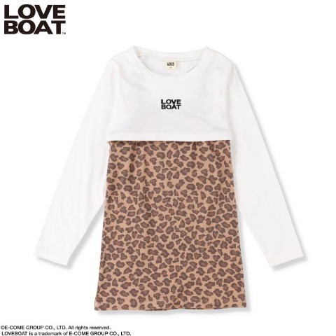 ジュニア　Ｔシャツ＋ワンピース（130～160cm・LOVEBOAT）
