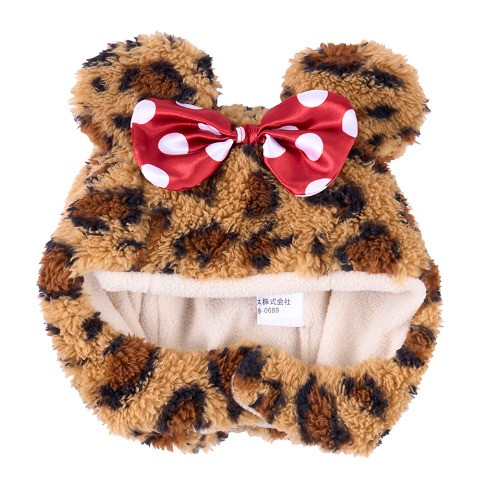 耳付ボアニット帽子（48cm・futafuta/Disney）