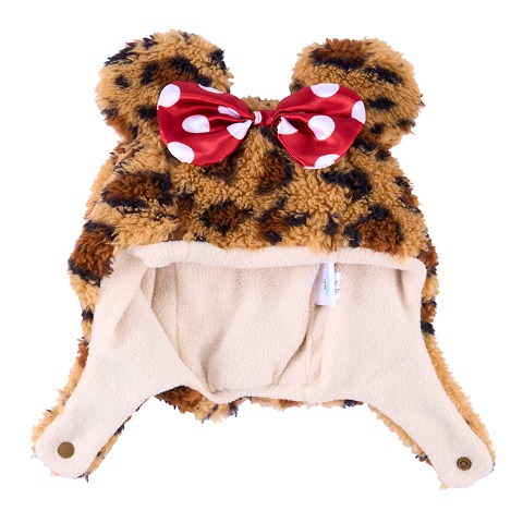 耳付ボアニット帽子（48cm・futafuta/Disney）