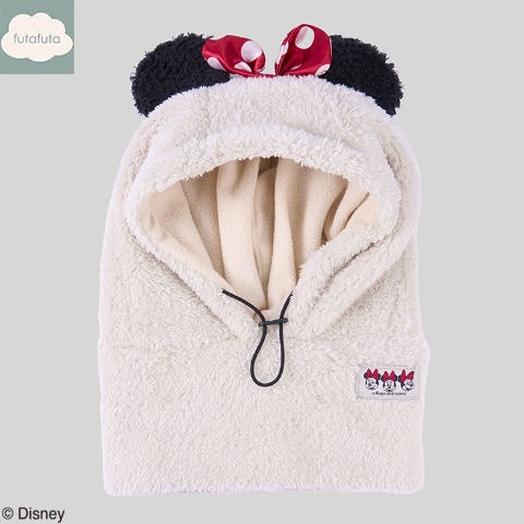 フードネック帽子（52cm・futafuta/Disney）