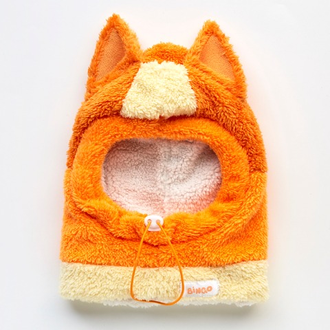 フードネック帽子（ブルーイ)