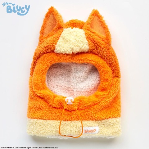 フードネック帽子（ブルーイ)