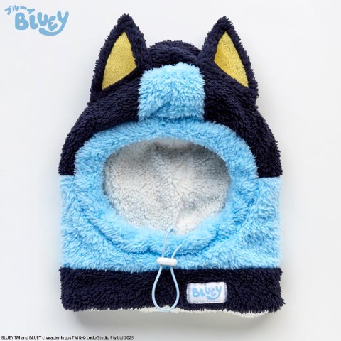 フードネック帽子（ブルーイ)