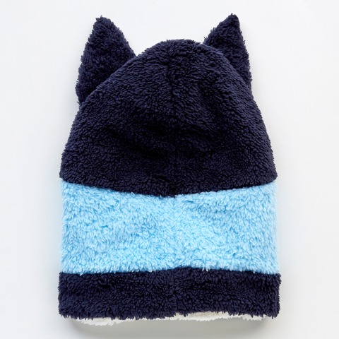 フードネック帽子（ブルーイ)