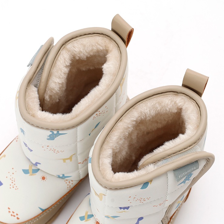 futafuta 浅黒い ベビーシューズ くま 13cm 