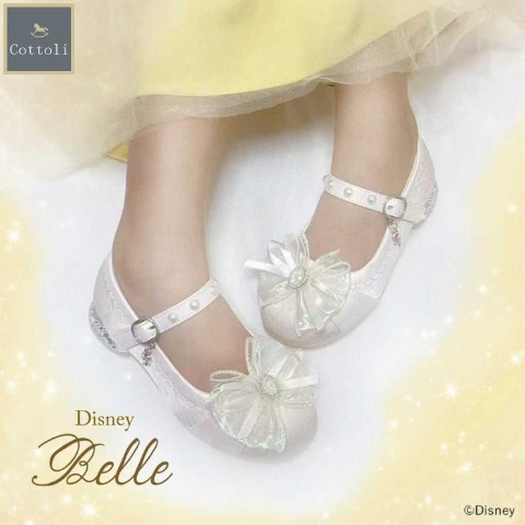 キラキラパンプス（15cm・Cottoli/Disney）