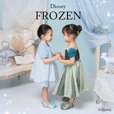 キラキラパンプス（15cm・Cottoli/Disney）