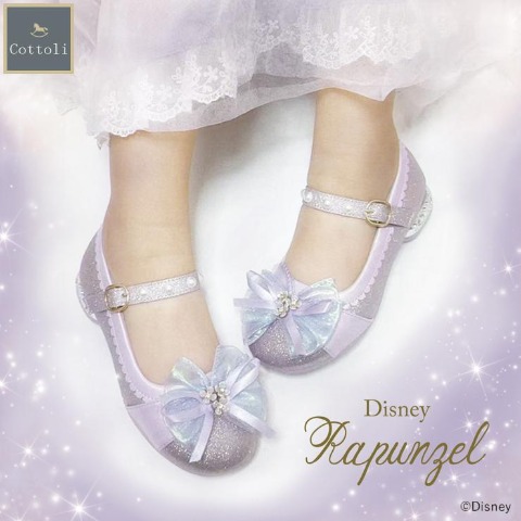 キラキラパンプス（15cm・Cottoli/Disney）