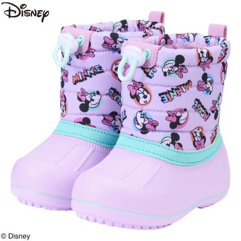 スノーブーツ（13～15cm・Disney） パープル 209