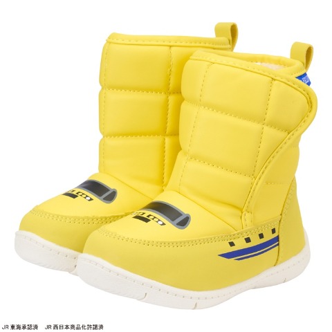 スノーブーツ（16～19cm・ドクターイエロー）