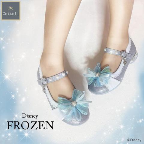 キラキラパンプス（16～19cm・Cottoli/Disney）