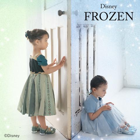 キラキラパンプス（16～19cm・Cottoli/Disney）