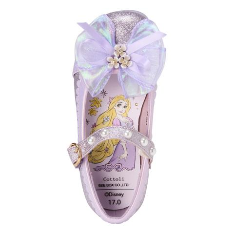 キラキラパンプス（16～19cm・Cottoli/Disney）