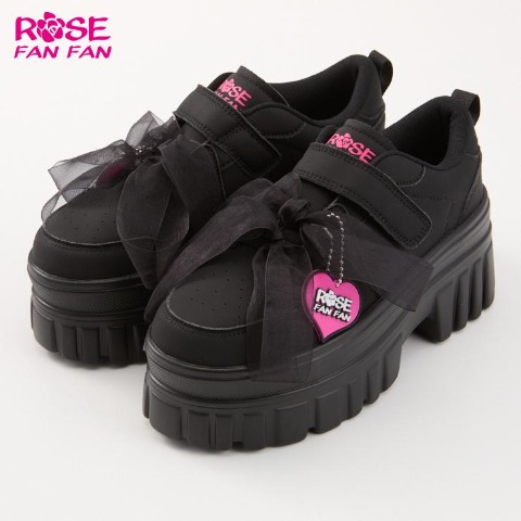 シューズ（20～23cm・ROSE FAN FAN)