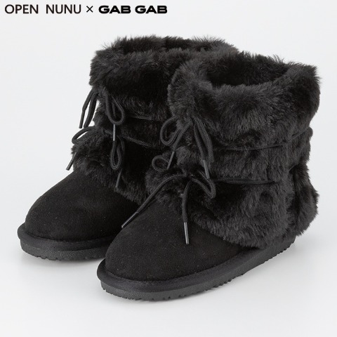 キッズ　シューズ（17～19㎝・OPEN NUNU×GAB GAB）