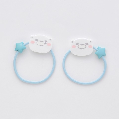 ヘアポニー　2点セット（ヨッシースタンプ）