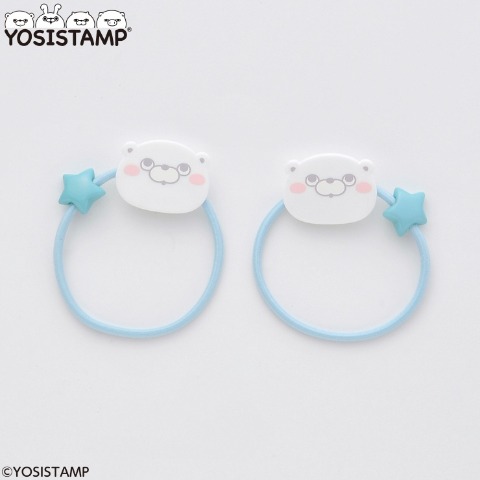 ヘアポニー　2点セット（ヨッシースタンプ）