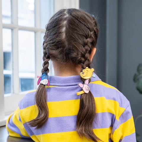 ヘアクリップ　3点セット（Disney）