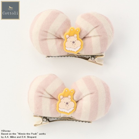 ヘアクリップ　2点セット（Cottoli/Disney）
