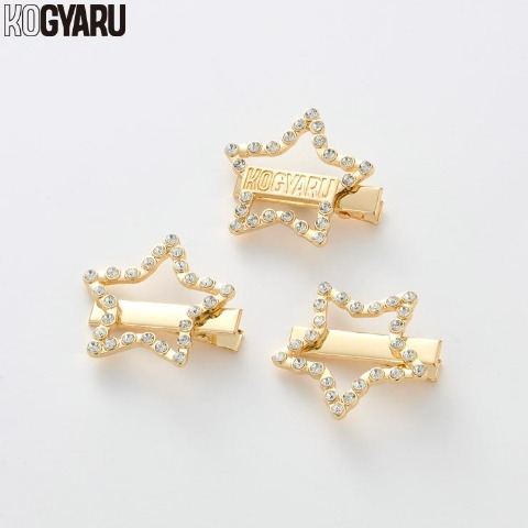 ヘアクリップ　3点セット（KOGYARU）