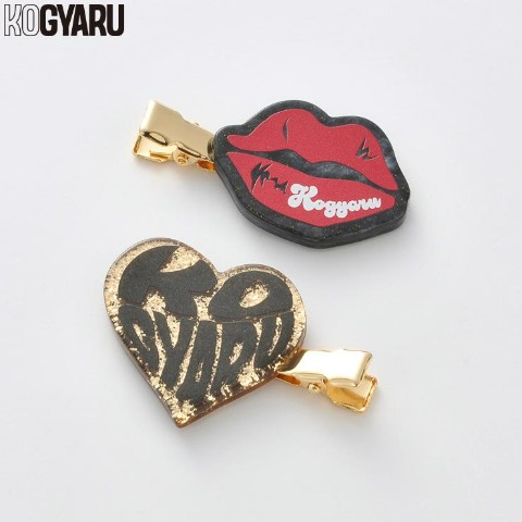 ヘアクリップ　2点セット（KOGYARU）
