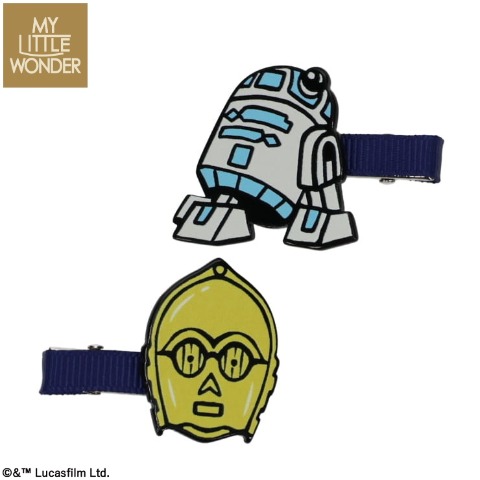 ヘアクリップ2点セット（MY LITTLE WONDER/STAR WARS）