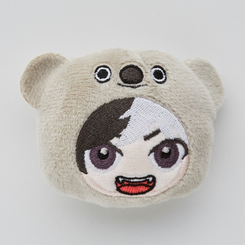 ぬい前髪クリップ（リアルピース）