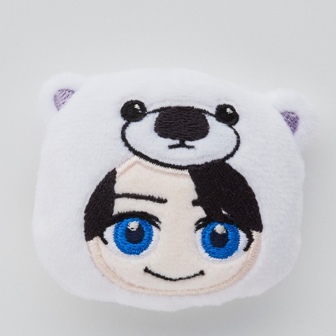 ぬい前髪クリップ（リアルピース）