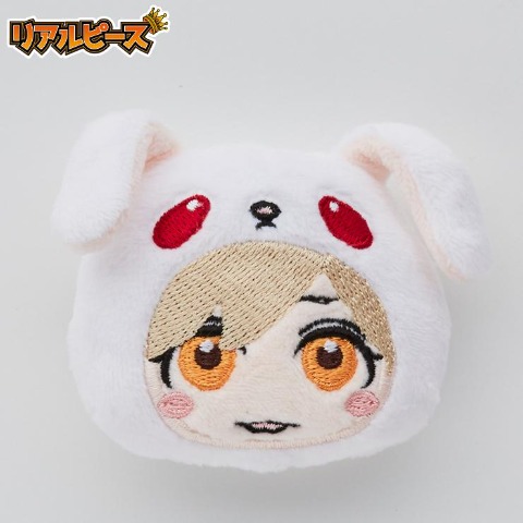 ぬい前髪クリップ（リアルピース)