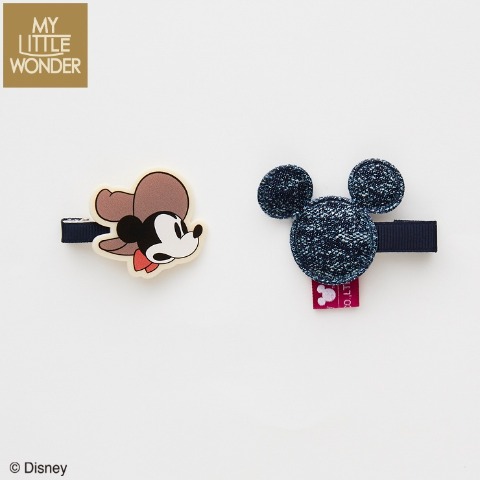 ヘアクリップ2点セット（MY LITTLE WONDER/Disney)