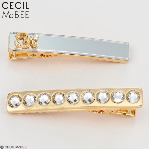 ヘアクリップ2点セット（CECIL McBEE）