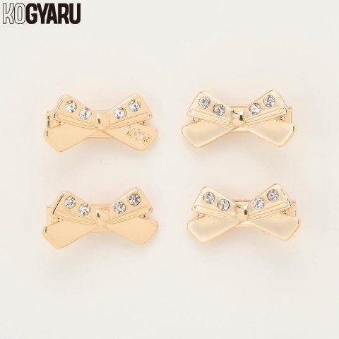ヘアクリップ4点セット（KOGYARU)
