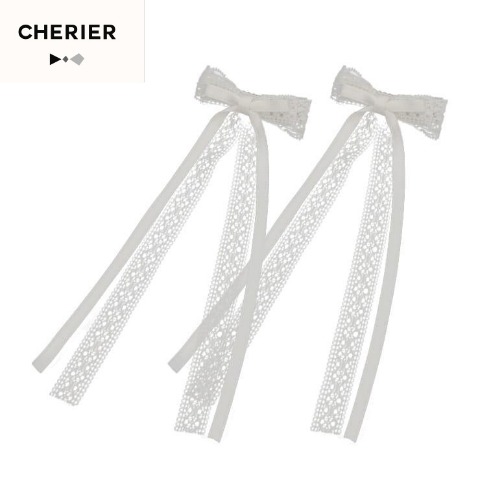 ヘアクリップ2点セット（CHERIER）