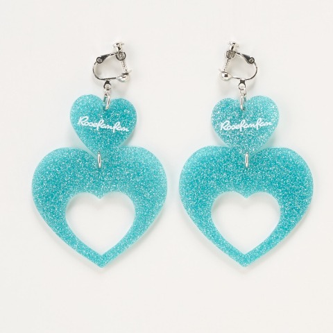 イヤリング（ROSE FAN FAN)