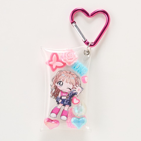 バッグチャーム（ROSE FAN FAN)