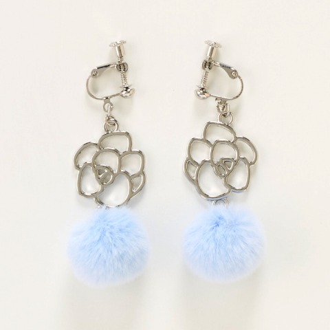 イヤリング（ROSE FAN FAN)