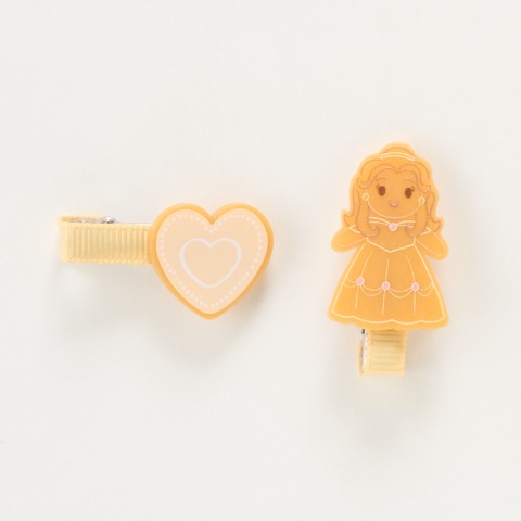 ヘアクリップ2点セット（Disney)