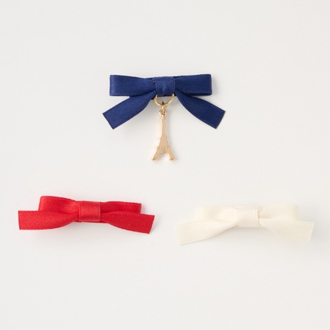 ヘアクリップ3点セット（ELLE CLUB)