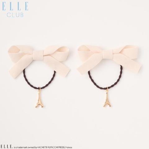 ヘアポニー2点セット（ELLE CLUB)