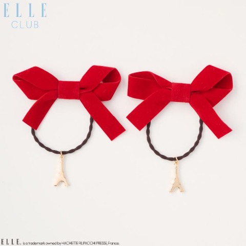 ヘアポニー2点セット（ELLE CLUB)