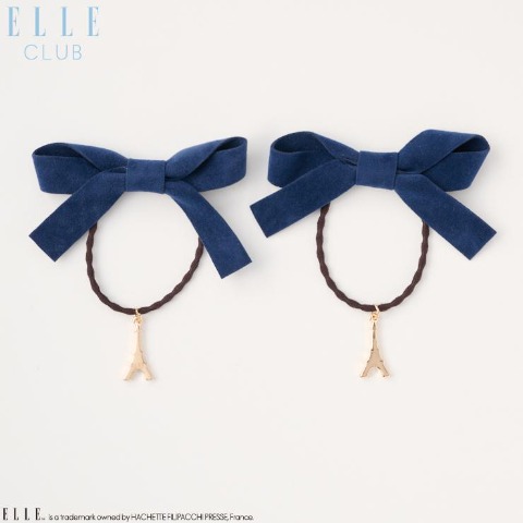ヘアポニー2点セット（ELLE CLUB)